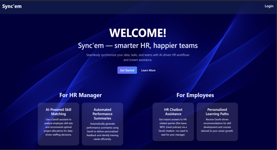 Sync'em project screenshot